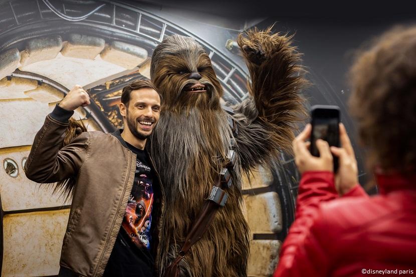 Encuentro con Chewbacca en Disneyland Paris