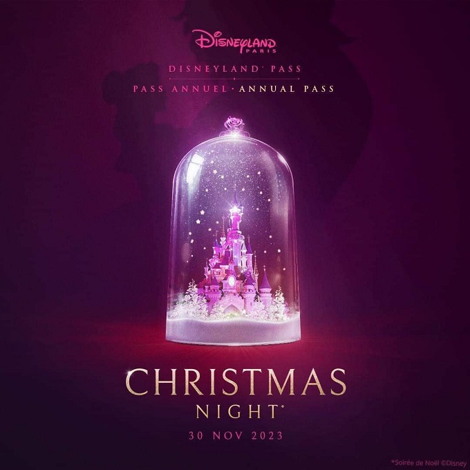 Cartel de Christmas Night en Disneyland Paris
